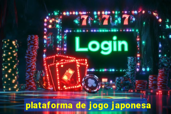 plataforma de jogo japonesa